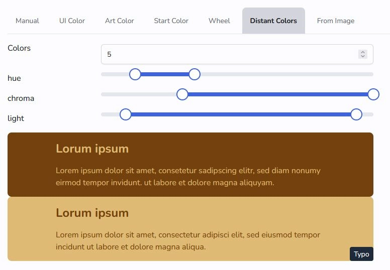 Palette create Tool